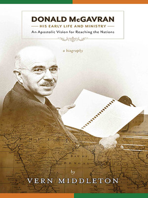 cover image of Donald McGavran, His Early Life and Ministry